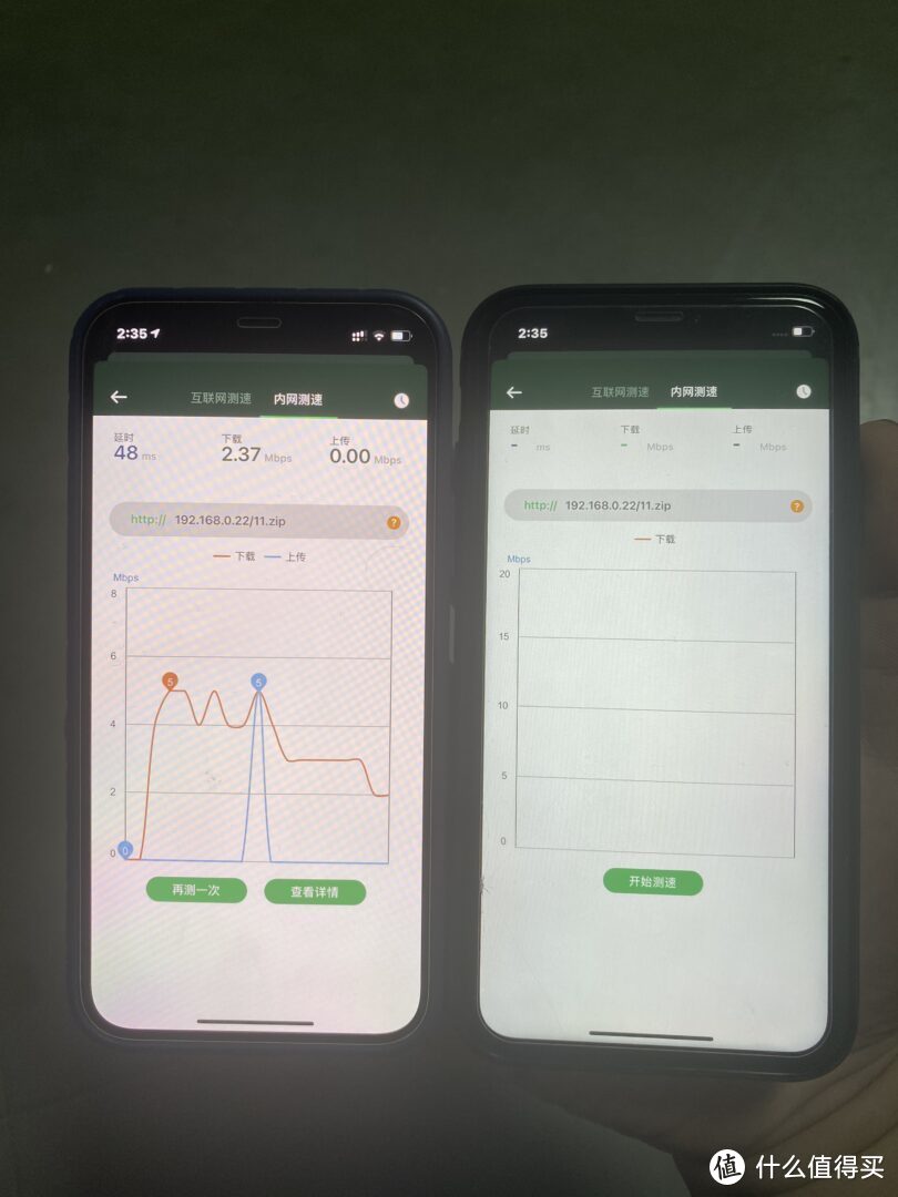 [INTJ狼测评]篇七：iphone 12与XR,WIFI6与WIFI5测速对比，mesh漫游测试