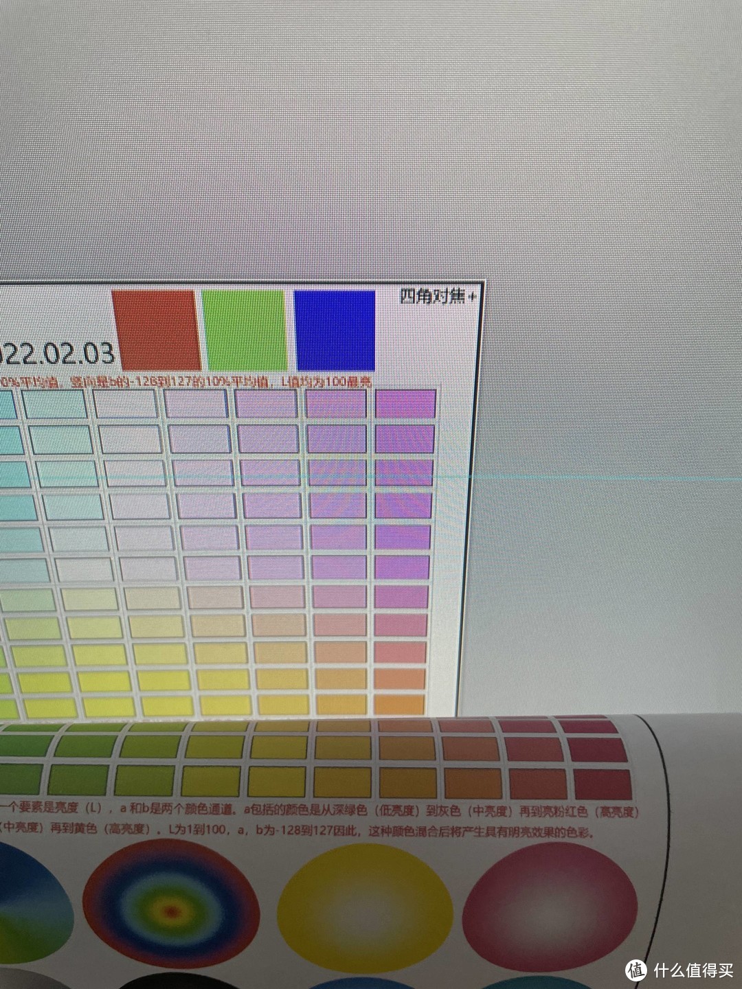 [INTJ狼测评]RGB与Lab色域硬核科普，做张1G的8K测试图，谈投影色彩  第30张